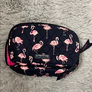 Vera Bradley Flamingo Print Cosmetic Bag